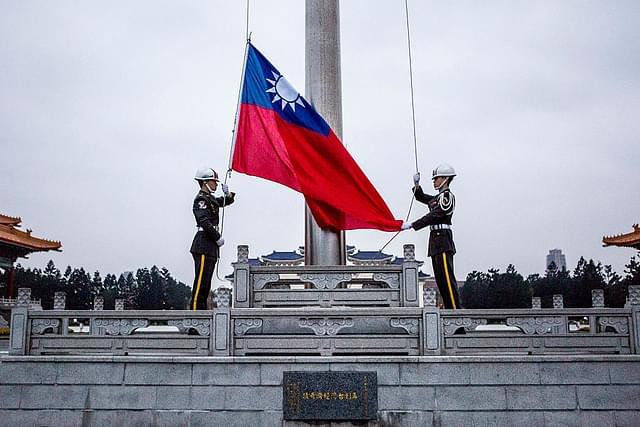 Taiwan's flag (Photo Credit- Ulet Ifansasti/Getty Images)