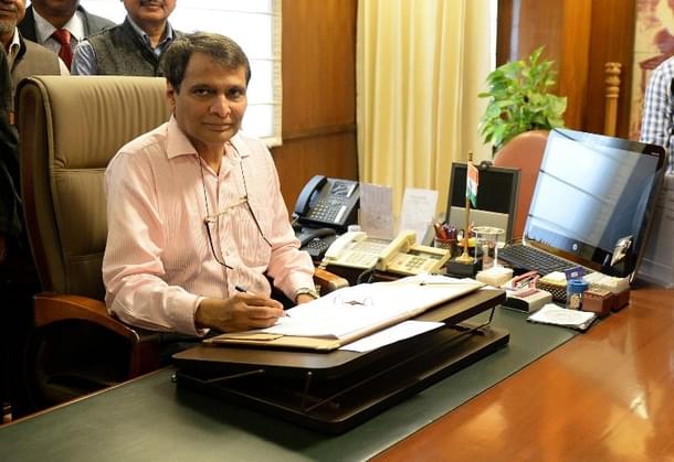 Railway Minister Suresh Prabhu
