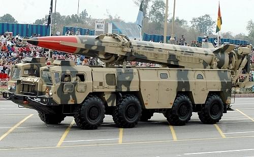 A Pakistani missile during a parade. (File, Photo: Getty)