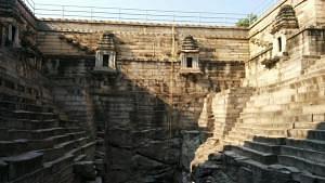 View from within the Stepwell.
