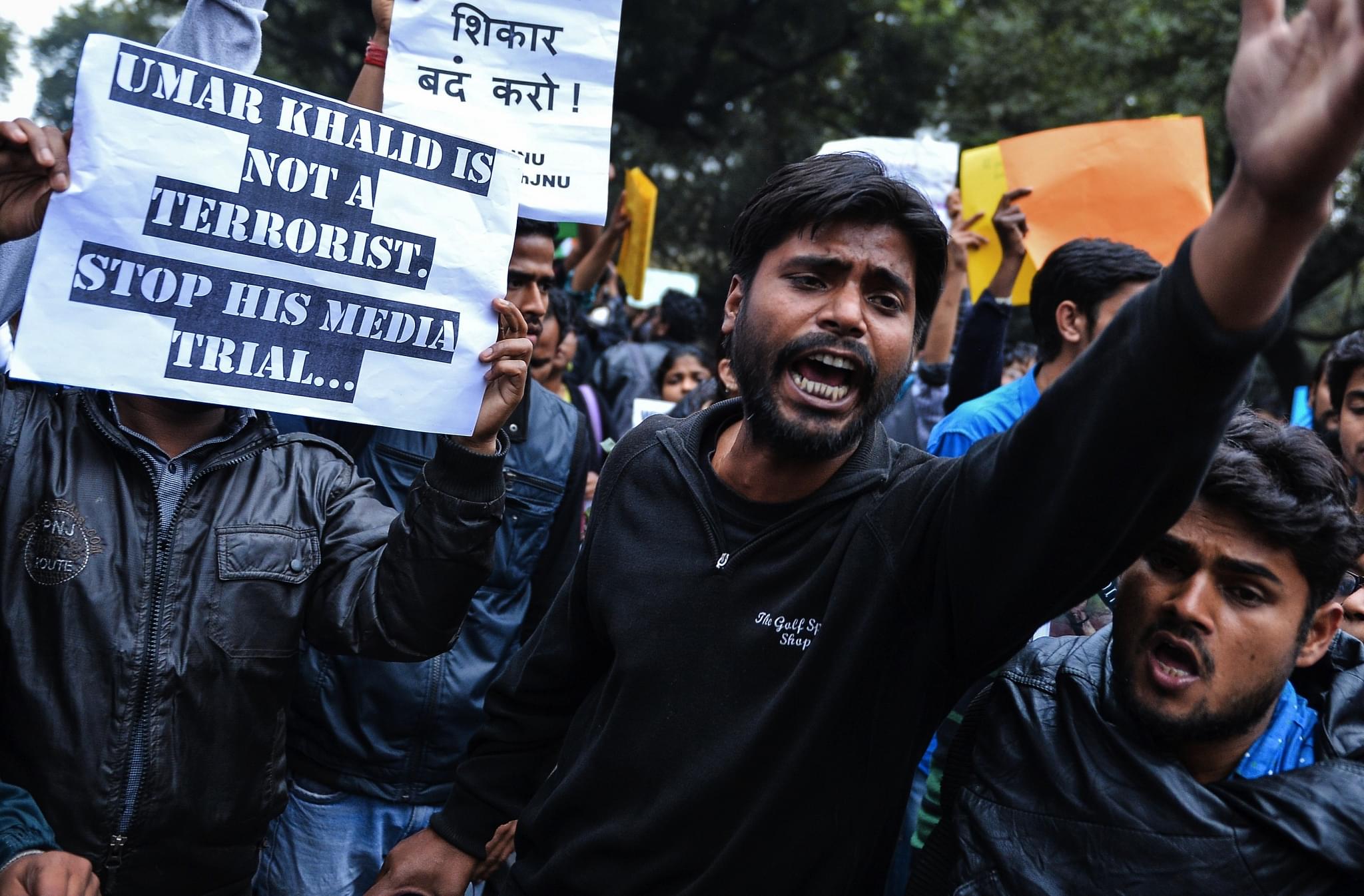 JNU student protest (CHANDAN KHANNA/AFP/Getty Images)