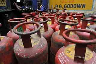 LPG Cylinders (INDRANIL MUKHERJEE/AFP/GettyImages)