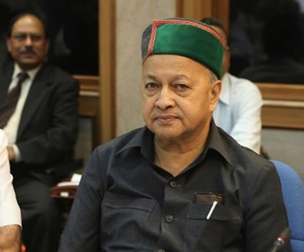 Virbhadra Singh (AFP PHOTO/Prakash SINGH)