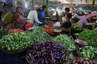  A vegetable market
