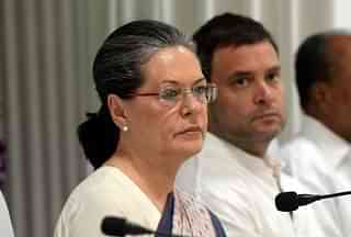 Congress president Sonia Gandhi and vice president Rahul Gandhi 