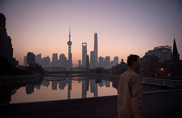 The Shanghai skyline (JOHANNES EISELE/AFP/Getty Images)