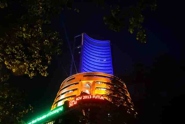 The Bombay Stock Exchange. (GettyImages)