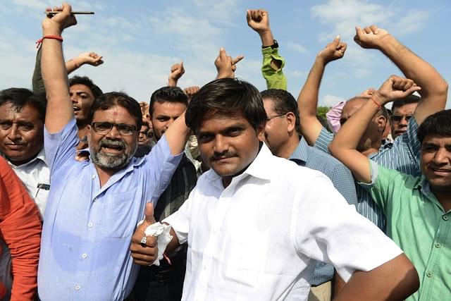 Hardik Patel, leader of the Patel agitation (SAM PANTHAKY/AFP/Getty Images)