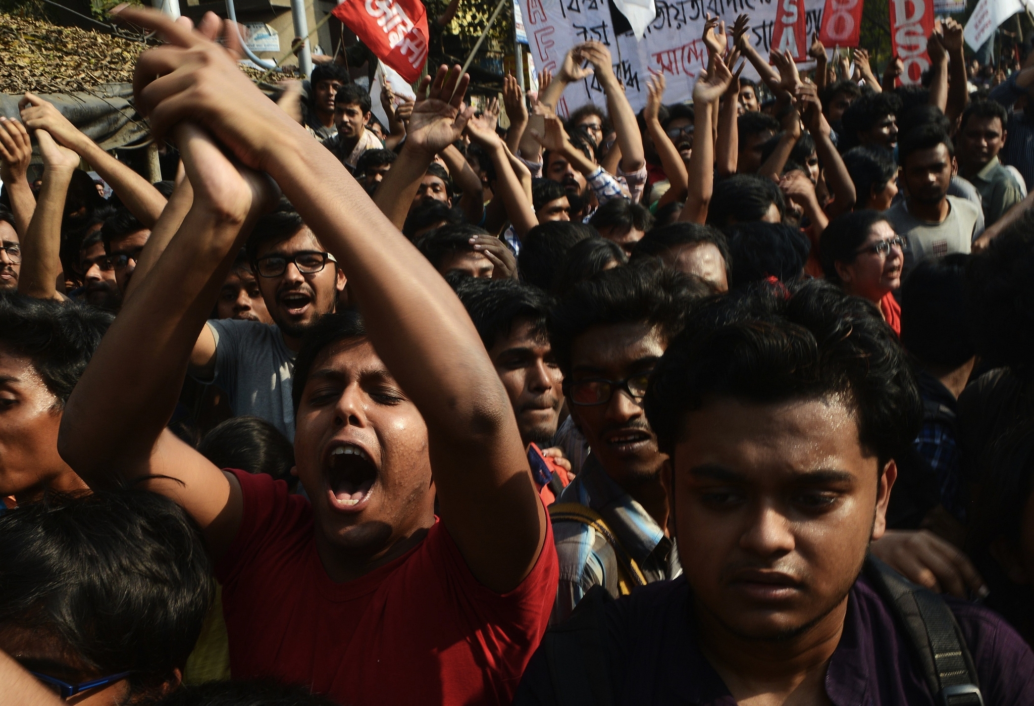 JNU rally (Representative Image) (DIBYANGSHU SARKAR/AFP/Getty Images)