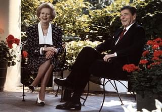 Thatcher and Reagan in 1987 (MIKE SARGENT/AFP/Getty Images)