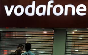 A Vodafone outlet. (NARINDER NANU/AFP/Getty Images)