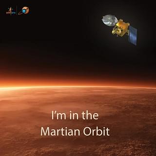 ISRO’s @MarsOrbiter tweets its arrival into mars orbit!
