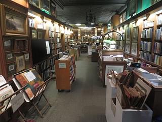 The first floor of the Argosy Book Store