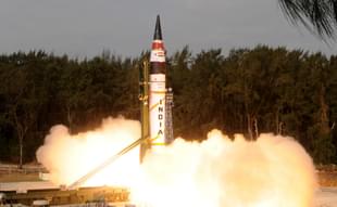 The Agni missile.