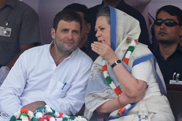 Congress President Sonia Gandhi and Vice President Rahul Gandhi
