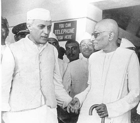 Nehru with Rajaji