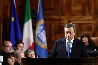 Mario Draghi, president o ECB, via Getty Images