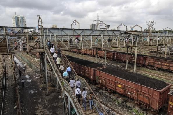 Freight trains carrying Coal/Getty Images