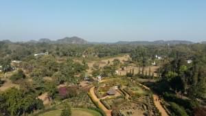 The view from the top of the Pandav Gufa, Pachmarhi