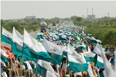 The rally Ekta Parishad had named as Janadesh,2007.