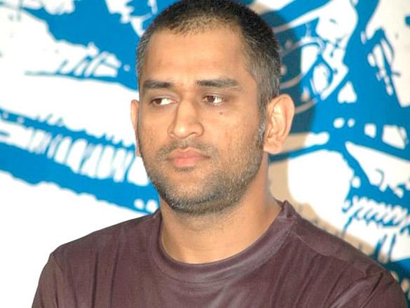 “Cool Captain” Mahendra Singh Dhoni in not so cool times.