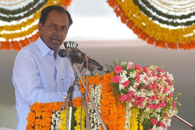 Telangana Chief Minister K Chandrashekar Rao, also known as KCR.
