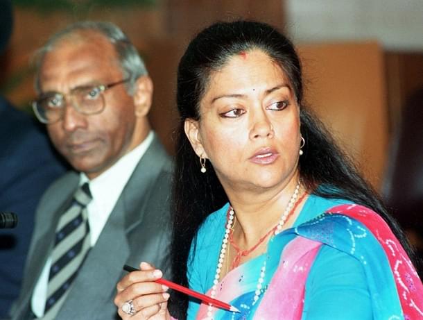 Does Vasundhara’s decisive turn to the right indicate a defining ideological shift in Indian politics or even in her politics?