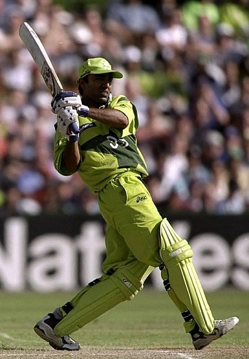 Pakistani opener Saeed Anwar in ’99 WC
