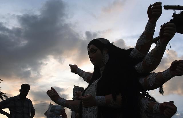 Durga Mahishasuramardini (DIPTENDU DUTTA/AFP/Getty Images)