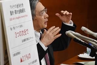 Governor of the Bank of Japan, Haruhiko Kuroda (TOSHIFUMI KITAMURA/AFP/Getty Images)