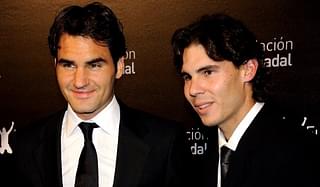  Roger Federer  and Rafael Nadal   
(Photo credits- Carlos Alvarez/Getty Images)