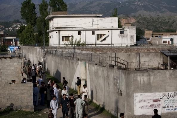 Laden’s compound in Abbottabad, Pakistan (Getty Images)