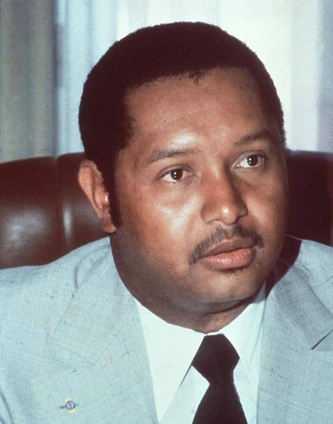 
A file photo dated March 1982, shows Haiti ‘s former president 
Jean-Claude Duvalier (Photo credits-AFP/Getty 
Images).