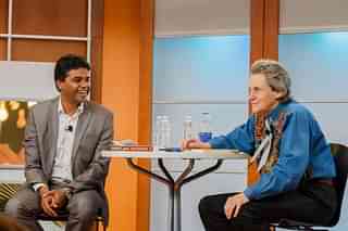 VR Ferose (L) and Temple Grandin&nbsp;
