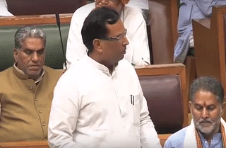 Haryana Finance Minister Abhimanyu Sindhu in the state assembly&nbsp;