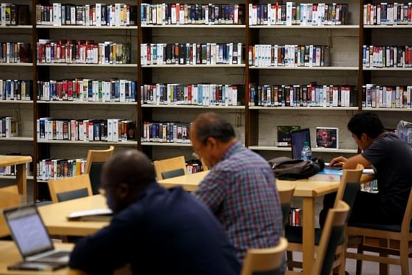 Public library (Patrick T. Fallon/Bloomberg via Getty Images)