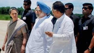 Sonia Gandhi,Manmohan Singh and Tarun Gogoi