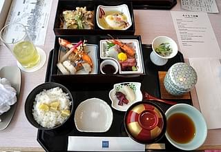 
A Japanese <i>teishoku</i> meal

