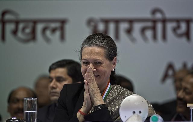 Congress president Sonia Gandhi (PRAKASH SINGH/AFP/Getty Images)