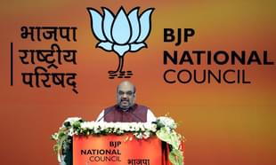 BJP president Amit Shah ( RAVEENDRAN/AFP/Getty Images)