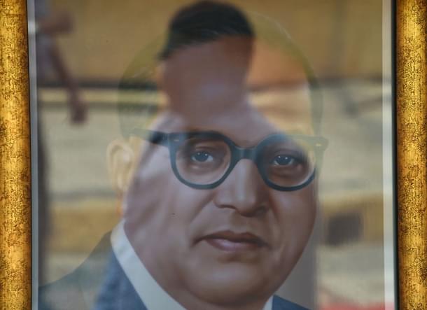 Ambedkar photo (INDRANIL MUKHERJEE/AFP/Getty Images)