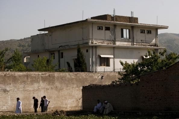 The compound in Abbotabad, Pakistan, that served as Osama Bin Laden’s hideout (Getty Images) 