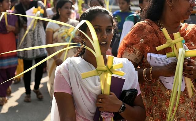 A Christian rally in Tamil Nadu (ARUN SANKAR/AFP/Getty Images)