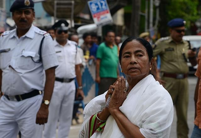 Bengal Chief Minister Mamata Banerjee. Photo credit: DIBYANGSHU SARKAR/AFP/GettyImages