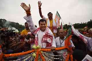 Sonowal, BJP leader in Assam (BIJU BORO/AFP/Getty Images)