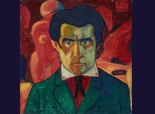 Kazimir Malevich’s self portrait.