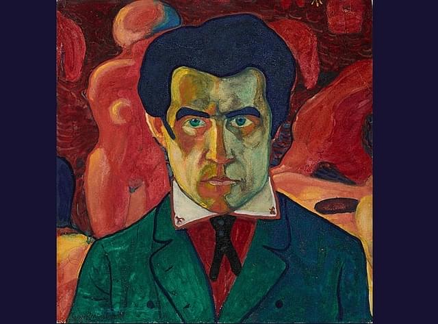 Kazimir Malevich’s self portrait.