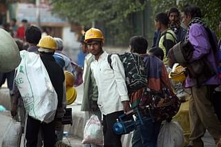 Informal sector workers (Representative image) (MANPREET ROMANA/AFP/Getty Images)