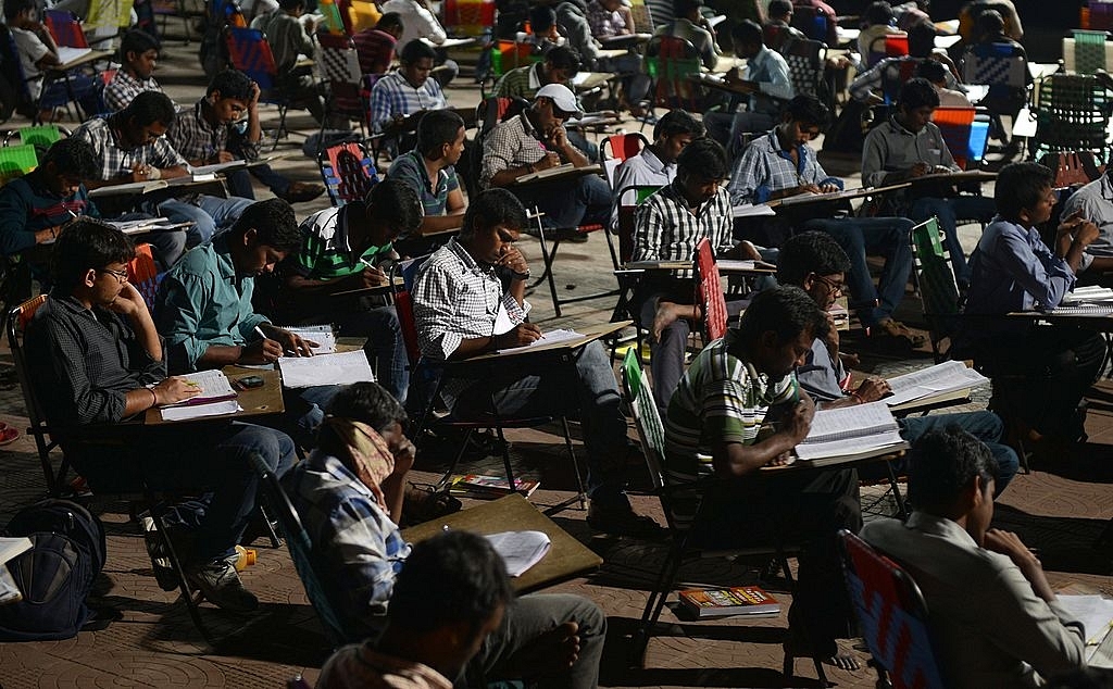 India students exam preparation (NOAH SEELAM/AFP/Getty Images))