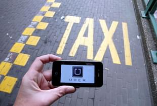 Uber app (NICOLAS MAETERLINCK/AFP/Getty Images)